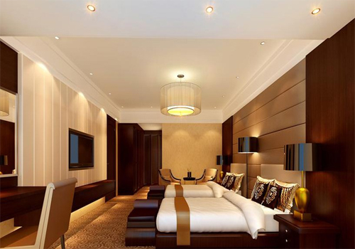 重慶酒店裝修中商務(wù)酒店的客房布置