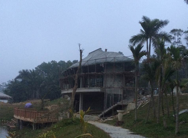 海南金源湖休閑度假養(yǎng)生中心室內(nèi)裝修施工實(shí)景圖